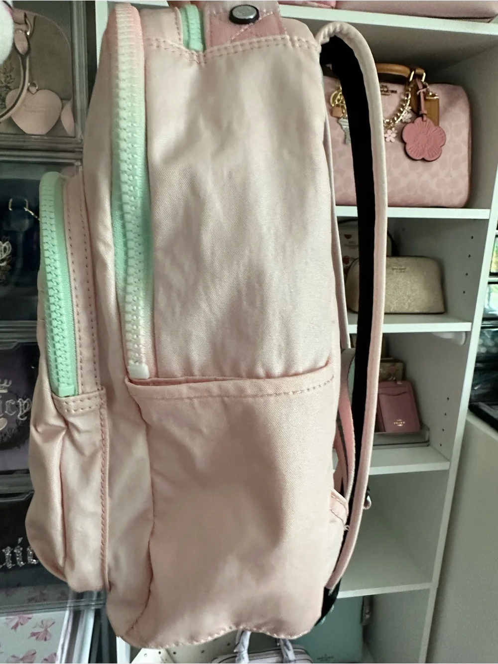 Kipling Seoul S Pastel Pink School Backpack